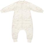 Bimbidreams Sac de dormit pentru bebeluși cu picioare Bimbidreams - Noe, 75 cm, Tog 2.5, White/Linen (8435629206694)