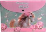 Back Me Up Mapă cu buton Back Me Up - Butterfly Unicorn, A4 (357-25580)