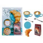 Teddies Set de cafea cu accesorii din plastic 17x23cm (TD00800311) Bucatarie copii