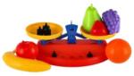 Teddies Fructe 7 buc cu cantar de bucatarie (MI34759) Bucatarie copii