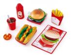 Hape Fast Food set (OLP1088E3160B) Bucatarie copii