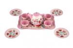 Teddies Set de ceai din tablă în valiză (TD00861856) Bucatarie copii