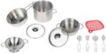  Set oale metalice cu accesorii 11 piese (SK31SY-78181) Bucatarie copii