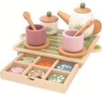 2Kids Toys Set de ceai din lemn (DD2D98163) Bucatarie copii