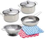 Bino Set vase din inox, 8 buc (BI83392) Bucatarie copii
