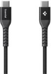 Spigen ESSENTIAL EB10010CCA adatkábel Type-C - Type-C 100cm fekete SP114268 (ACA11103)