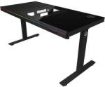 Lorgar Birou gaming Lorgar ELITE 90, cu înălțime reglabilă, sticlă securizată, negru (LRG-DE90G)