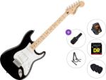 Squier Affinity Series Stratocaster MN WPG Standard SET Black Електрическа китара