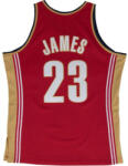 Mitchell & Ness LeBron James Cavs Mez - Piros - XL