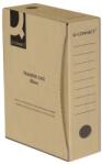 Q-CONNECT Cutie arhivare 100mm, 100x339x298mm, carton 400gsm, Q-Connect - gri/negru (KF15838) - vexio