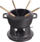 Staub Комплект за фондю черен O 16 cm Staub (ST14001623)