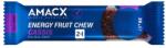 Amacx Energy Fruit Chew Cassis energia szelet, 38g, 1db, feketeribizli ízű