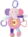 Lorelli Toys plüss csörgőjáték - Pink elefánt (10191410005)
