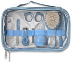 Lorelli Baby Care ápolási szett átlátszó tartóban - moonlight blue