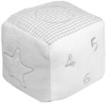  BabyBruin Plüss Csörgő kocka 8*8*8 cm - Szürke