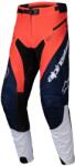 Alpinestars Pantaloni motocross Alpinestars PRO-Dura albastru-portocaliu-alb (AIM171-0216)