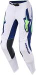 Alpinestars Pantaloni motocross Alpinestars Supertech Vista gri deschis-galben fluo-verde-albastru-roz (AIM171-0319)