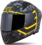Cassida Casca moto integrala Cassida Aero camo gri-negru-galben fluo (AIM140-2004)