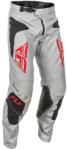 FLY Racing Pantaloni motocross FLY Racing Kinetic Sym gri-rosu-negru (AIM171-0260)