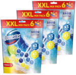 Domestos Power5 WC frissítő blokk mix, Lime / Ocean (3x6x50 g)