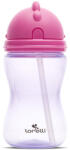 Lorelli szívószálas sport itató - Pink/Purple (60381)