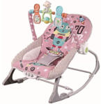 Chipolino Baby Spa rezgő-zenélő pihenőszék 9 kg-ig - Pink (51528)
