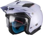 MT Helmets Cască de motocicletă trial deschisă MT District SV S Soul C17 gri-negru (MT1345C96C171)