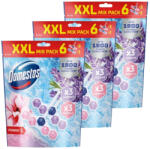 Domestos Power5 WC frissítő blokk mix, Magnolia / Lavender (3x6x50 g)