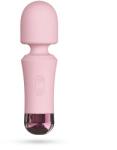 Crushious Vibrator Crushious Wanda Mini Wand, 10 Moduri Vibratii, Silicon, USB, Roz, 12.5 cm Vibrator