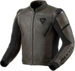 Revit Geacă moto din piele Revit Parallax olive închis (REFJL140-0120)