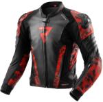 Rebelhorn Geacă piele moto Rebelhorn Veloce negru-roșu camo (PRBRH-LJ-VELOCE_02)