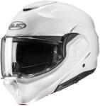 HJC Cască de motocicletă rabatabilă HJC F100 Solid alb perlat (HJC189229)