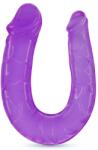 Crushious Dildo Dublu Double Trouble Mov 27 cm Dildo