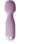 Crushious Vibrator Crushious Wanderlust Mini Wand, 10 Moduri Vibratii, Silicon, USB, Lila, 15 cm Vibrator