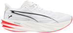 PUMA Deviate Pure Nitro White / Ultra Red / Silver Férfi futócipő UK 9, 5 Férfi futócipő