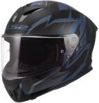 LS2 Cască integrală pentru motocicletă LS2 FF820 Rapid III Xtrem, negru mat-albastru-petrol (LS168201129-MASTER)