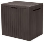 Keter City műanyag kerti tároló 113L barna (246942)