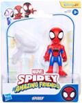 Spidey and His Amazing Friends Figurina si accesoriu, Spidey And His Amazing Friends, Spidey, 8 cm, G1458 Figurina