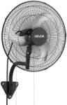 VEVOR 59 W ipari fali ventilátor 51 cm - oszcilláló faliventilátor 3 sebességfokozattal és állítható dőlésszöggel