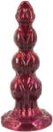Beasty Cocks - Dildo fantezie realist Werewolf Willie cu ventuză (bordo metalic, 21 cm) (50064140000) Dildo