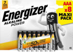 Energizer Alkaline Power 1, 5V AAA/mikro alkáli elem 8 db/csomag (LR03AP-CHP8)