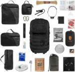 TM Brytzky Tactical Polygon Large menekülési hátizsák 36 l Black V2 - felszereléssel (2837652)