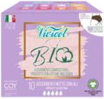 Vivicot Tampoane de noapte biodegradabile cu aripi - 10 bucăți