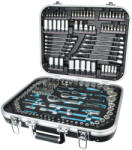 Brüder Mannesmann Mannesmann QUANTOOL Set chei tubulare, 226 piese, 1/4, 3/8 și 1/2 (Q25000) Trusa unelte