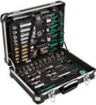 Brüder Mannesmann Mannesmann Set scule în valiză din aluminiu, 160 piese, cu sistem de scule pe 4 niveluri (M29078) Trusa unelte