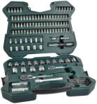 Brüder Mannesmann Mannesmann Set chei tubulare și biți, 115 piese, 1/4 și 1/2, cu capete CrV (M98415) Trusa unelte