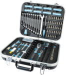 Brüder Mannesmann Mannesmann QUANTOOL Set scule, 233 piese, în valiză cu ramă din aluminiu (Q25101) Trusa unelte