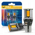 YOBIS Led izzó W16W T15 12V Yobis 12SMD 3570 Narancssárga Irányjelző 2db