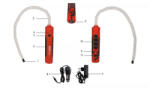 KROFtools Lampă de lucru 5 W cu bandă LED flexibilă, bază magnetică, cu acumulator (1068)