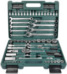 Brüder Mannesmann Mannesmann Set chei tubulare, 82 piese, 1/4 și 1/2, cu biți și chei combinate (M29112) Trusa unelte